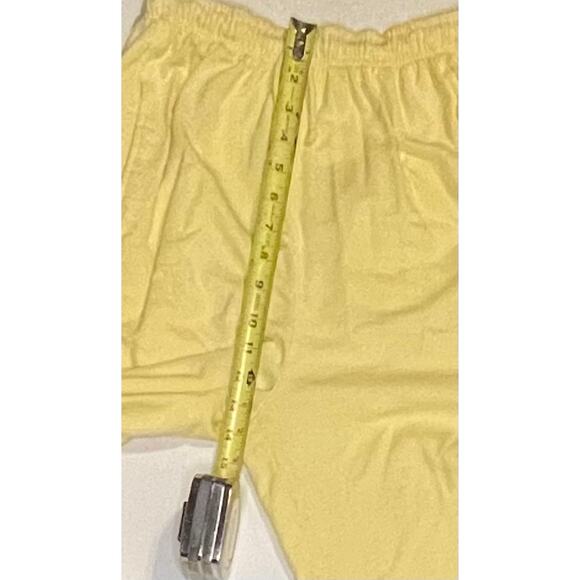 Vintage Cre8 Havoc Sportswear 100% Cotton Jogger Pant Yellow Men’s Lg Unisex M-L - Picture 5 of 10